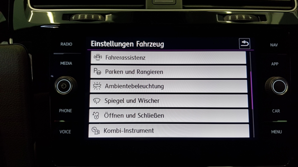 VW Golf 7 Ambientebeleuchtung nachrüsten 