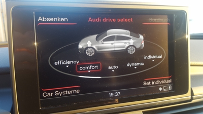 Audi A6 4K Luftfahrwerk tieferlegen elektronisch ohne