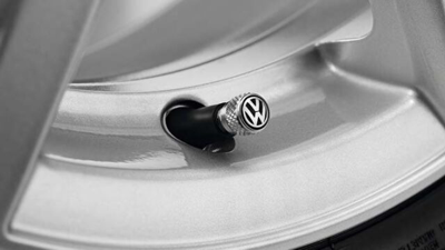 Ventilkappen mit VW Logo